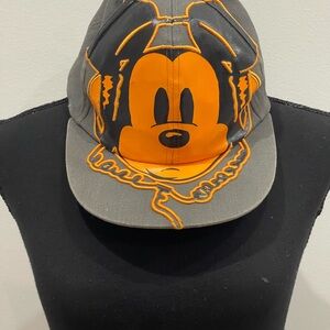 Mickey Mouse Graphic Cap in‎ Gray and Orange